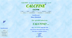 Desktop Screenshot of calcfine.ch